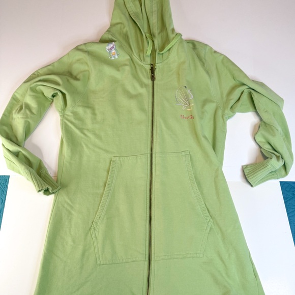 Florida Embroidered Green Zip-Up Hoodie (Medium) - Picture 6 of 13